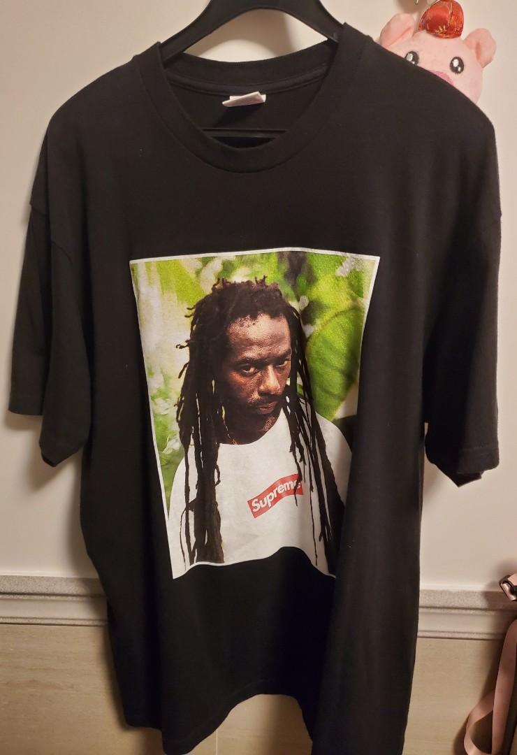 Supreme buju banton tee Black L, 男裝, 外套及戶外衣服- Carousell