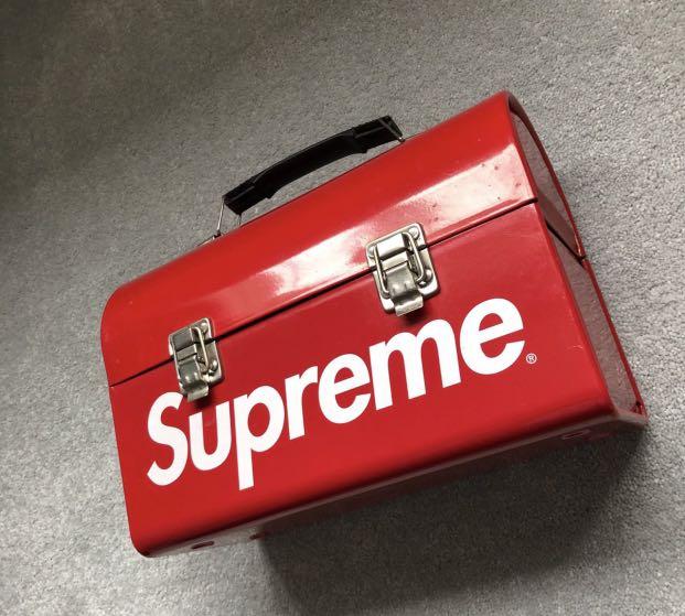 Supreme Metal Lunch Box Red