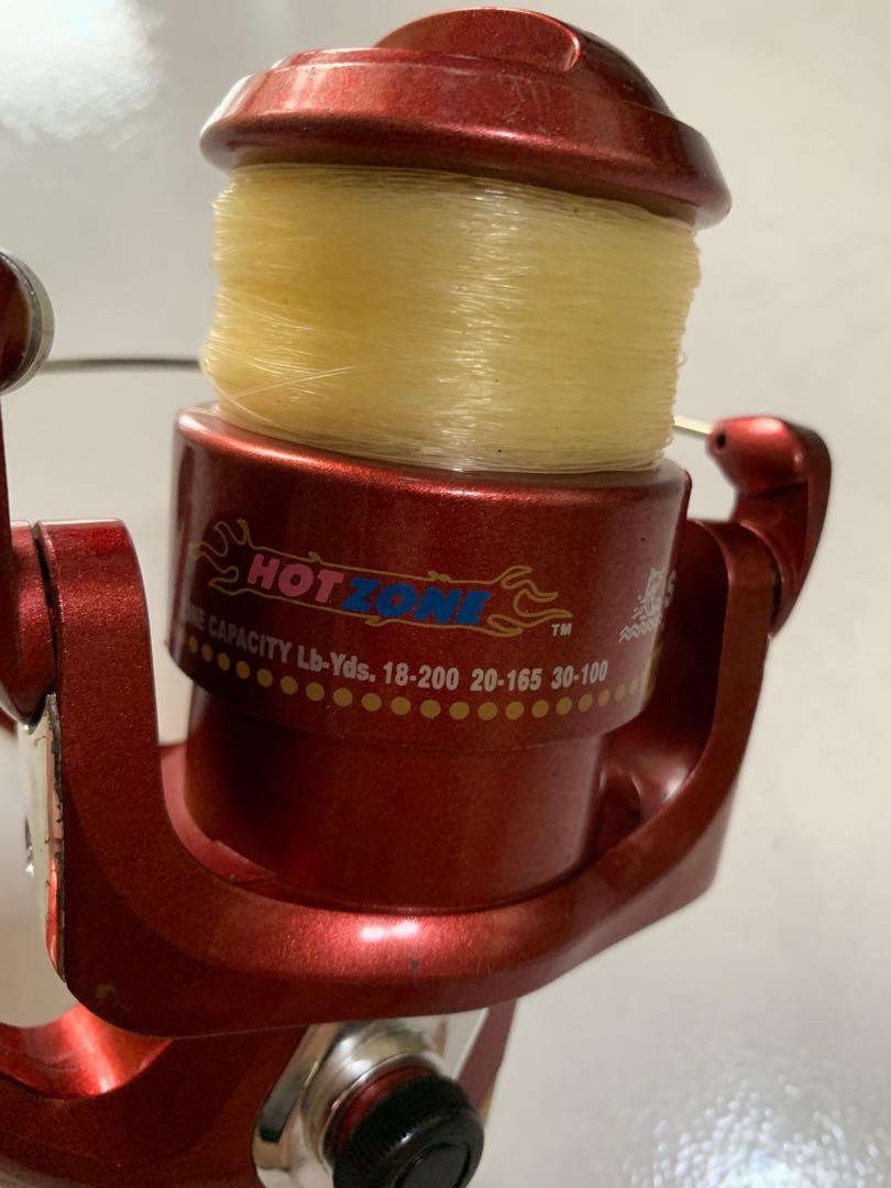 Surecatch hotzone fishing reel, Sports Equipment, Fishing on Carousell