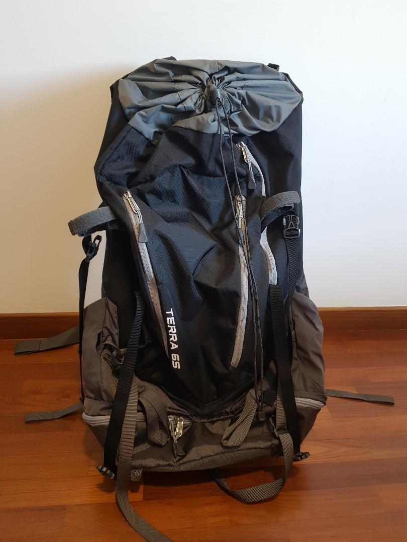 Mochila terra 65 the north 2025 face