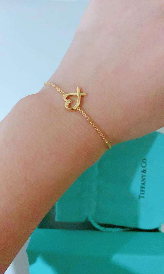 Tiffany loving clearance heart bracelet