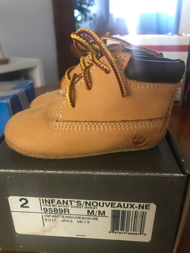 tan infant boots