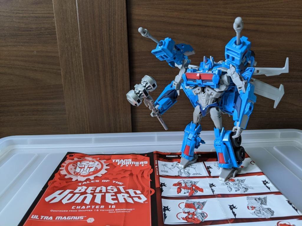 Transformers Prime Beast Hunter Voyager Class Ultra Magnus Toys Games Bricks Figurines On Carousell