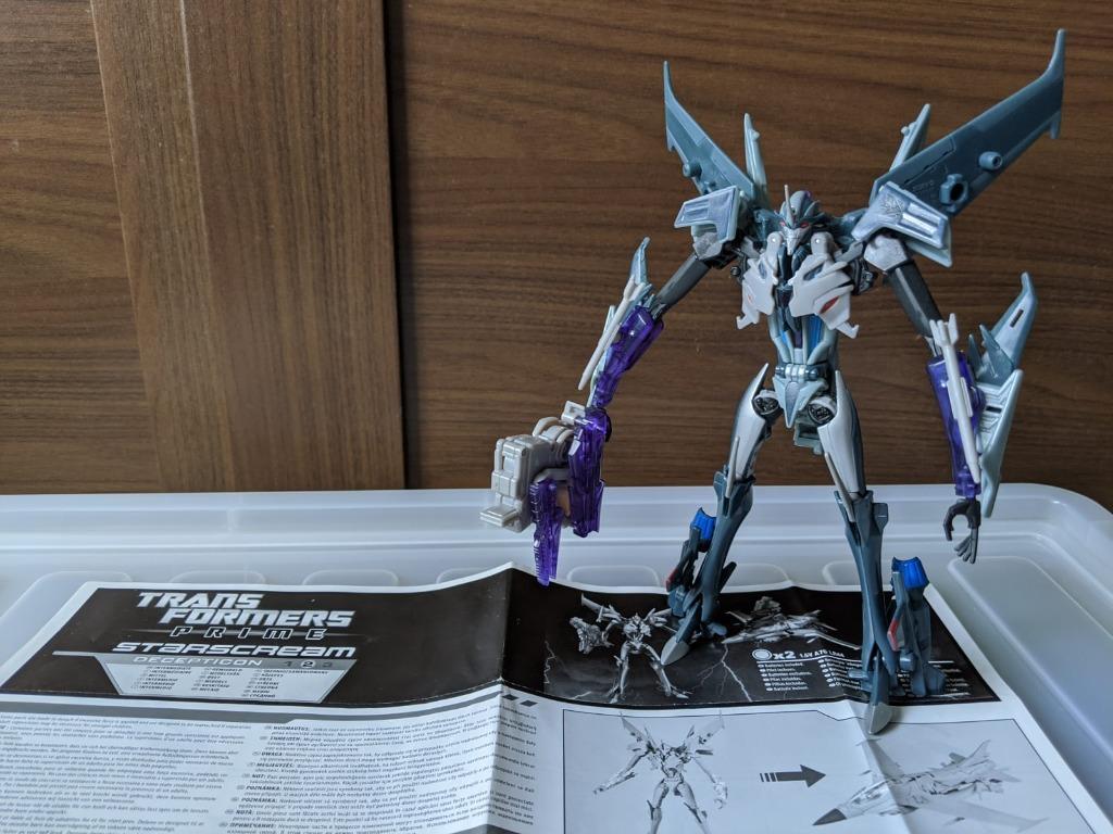 transformers prime voyager starscream