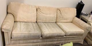 Two couches and table