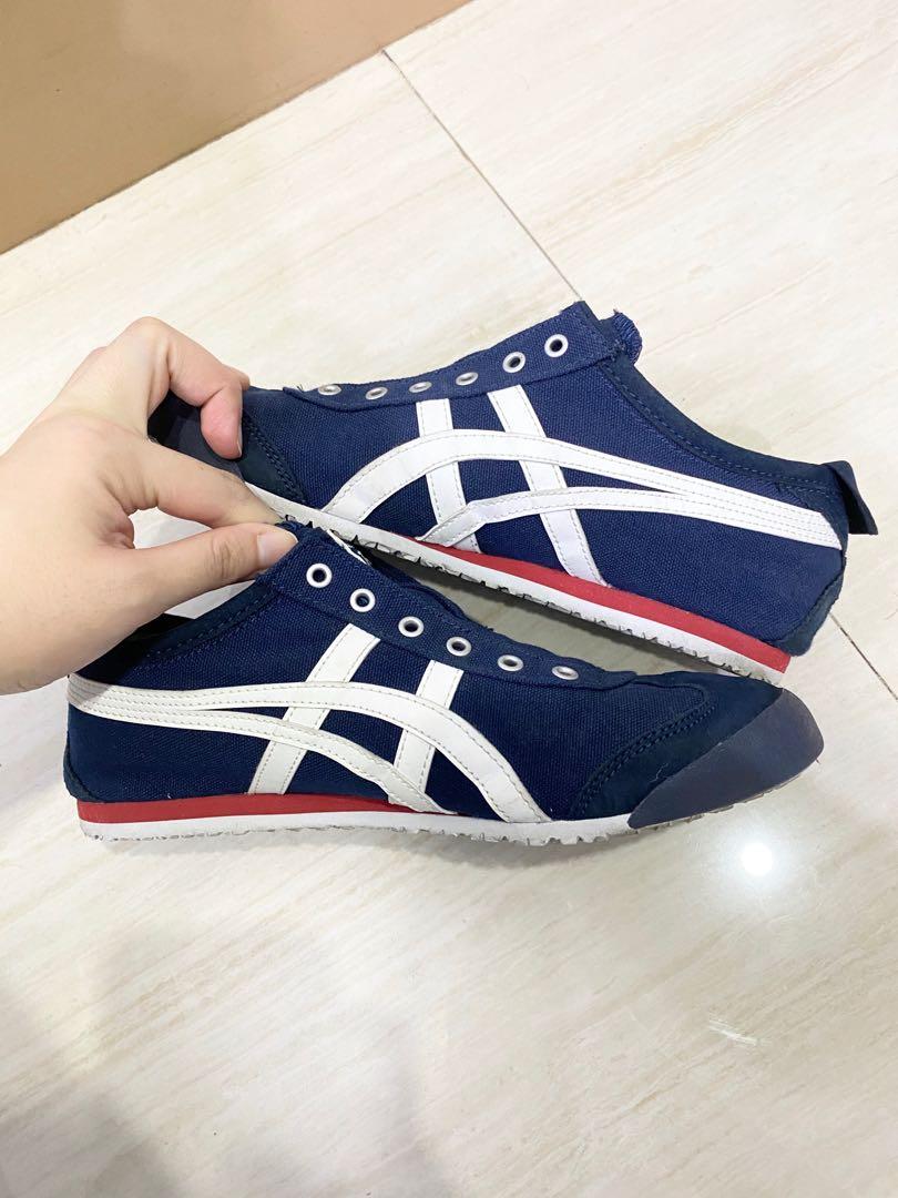 Unisex Onitsuka Tiger Mexico 66 Slip On Men S Fashion Footwear Sneakers On Carousell