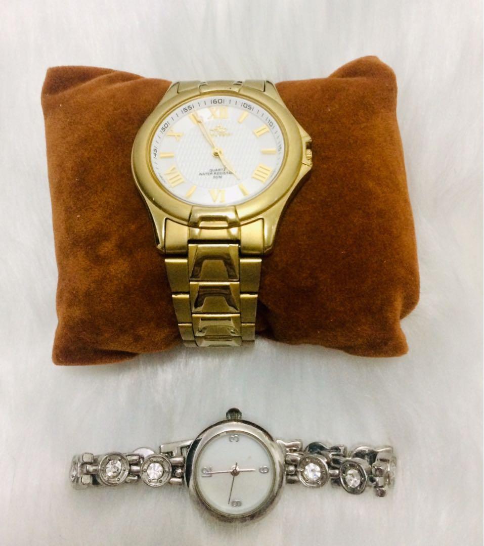 Unisilver watch for store men's price gold