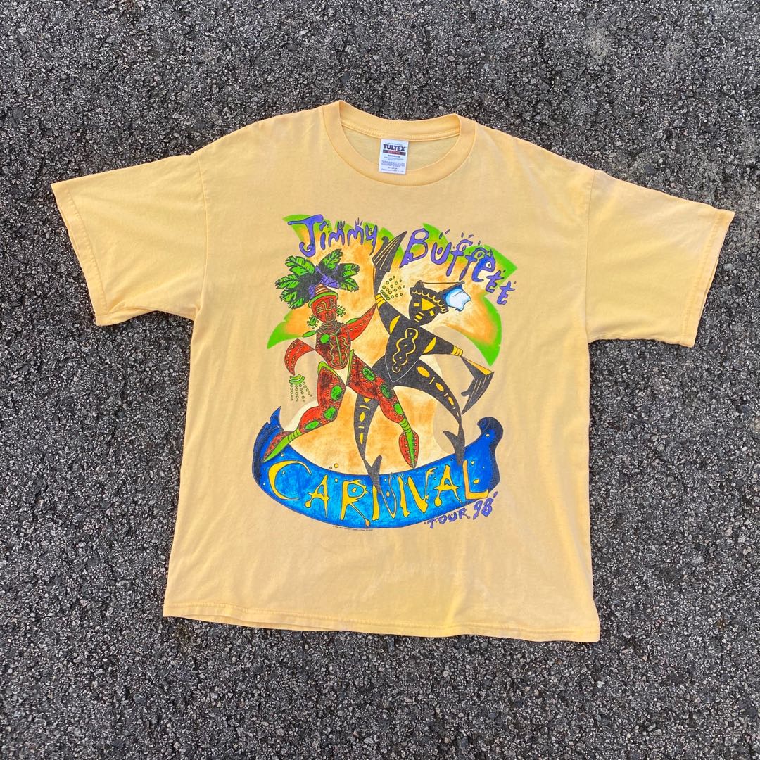 vintage Jimmy Buffett tour tee, Men's Fashion, Tops & Sets, Tshirts
