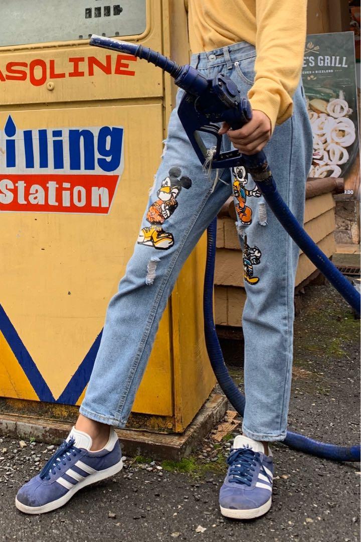Jeans con discount disegni disney