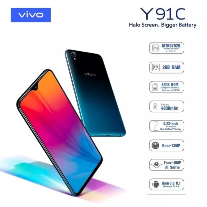 Vivo Y91c Ram 2gb 32gb Rom Touch Screencapacitive Multi Touch High Capacity 4030mah Battery Mobile Phones Tablets Android Phones Others On Carousell