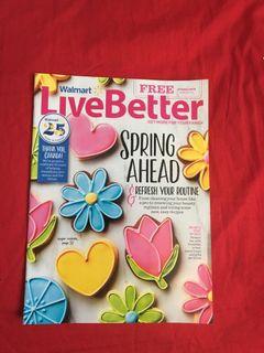 Walmart live better magazine