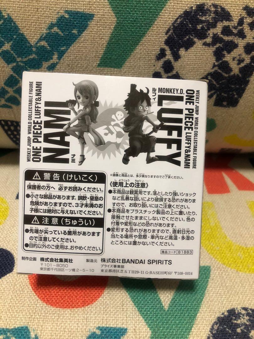 Wcf Weekly WcF Weekly Jump World Collectable Figure one piece Nami & Luffy, 興趣及遊戲 ...
