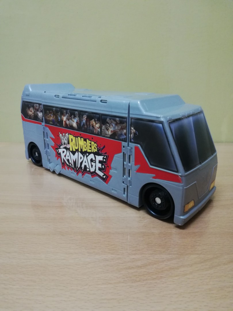 wwe rumblers rampage bus