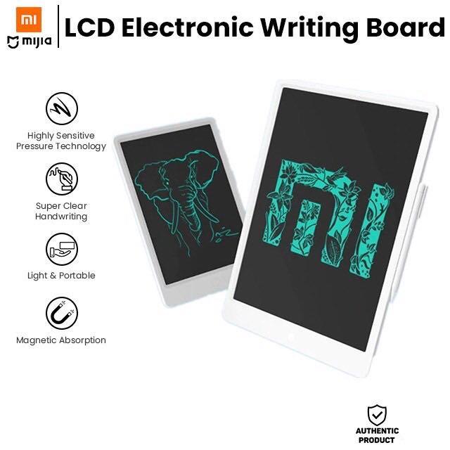Xiaomi Mijia Lcd Electronic Writing Board Digital Drawing And Handwriting Tablet 10inch And 13 5inch Electronics Others On Carousell