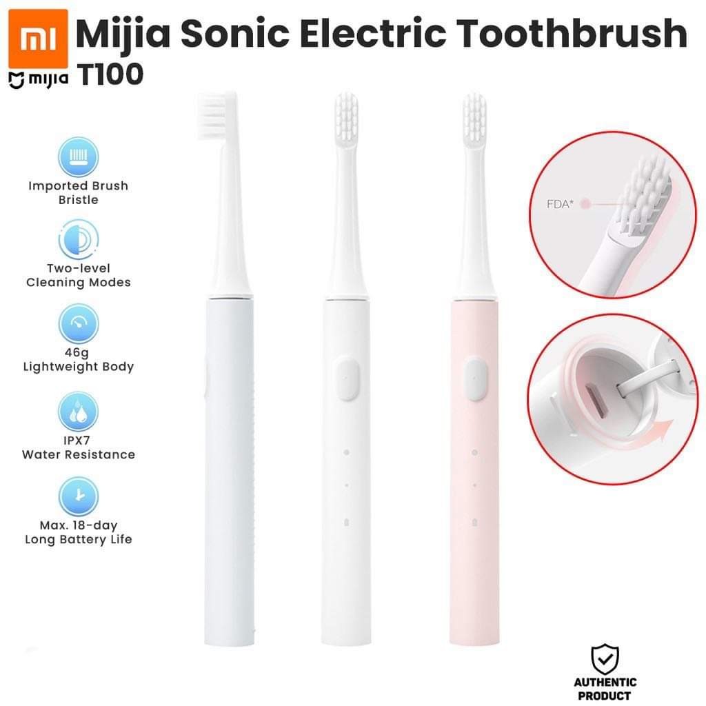 mijia t100 sonic electric toothbrush