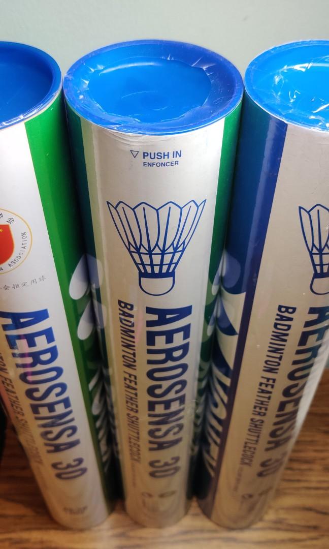 Yonex Aerosensa Badminton Shuttlecock (Category: Fishing) located in Quezon City. Submitted by belowzero0917 (Listing ID 1012278834, Image 3). Description: Contains 12pcs of Shuttlecock per tube. yonex badminton raket racquet tennis laro.