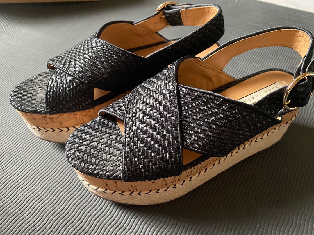 zara wedge shoes