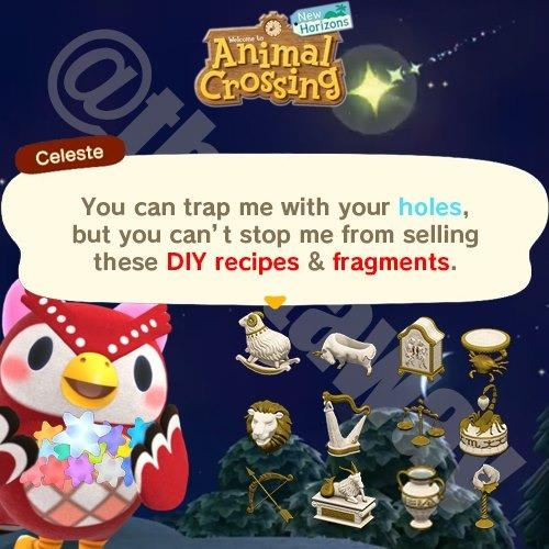 Full 48 Celeste Diy Animal Crossing New Horizons Toys Games Video Gaming In Game Products On Carousell