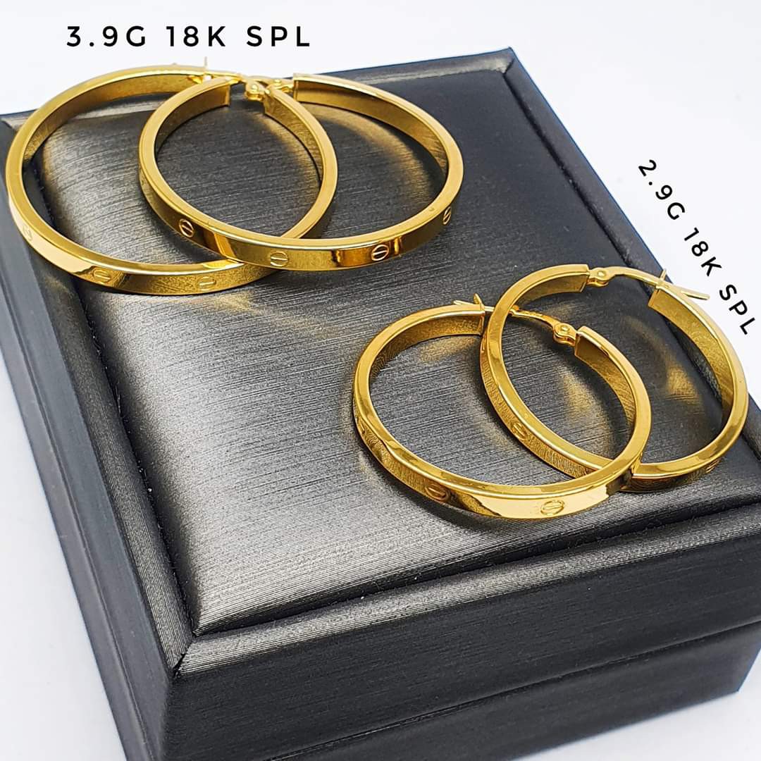 18K Saudi Gold Cartier Earrings SPL Women s Fashion Jewelry Organizers Earrings on Carousell