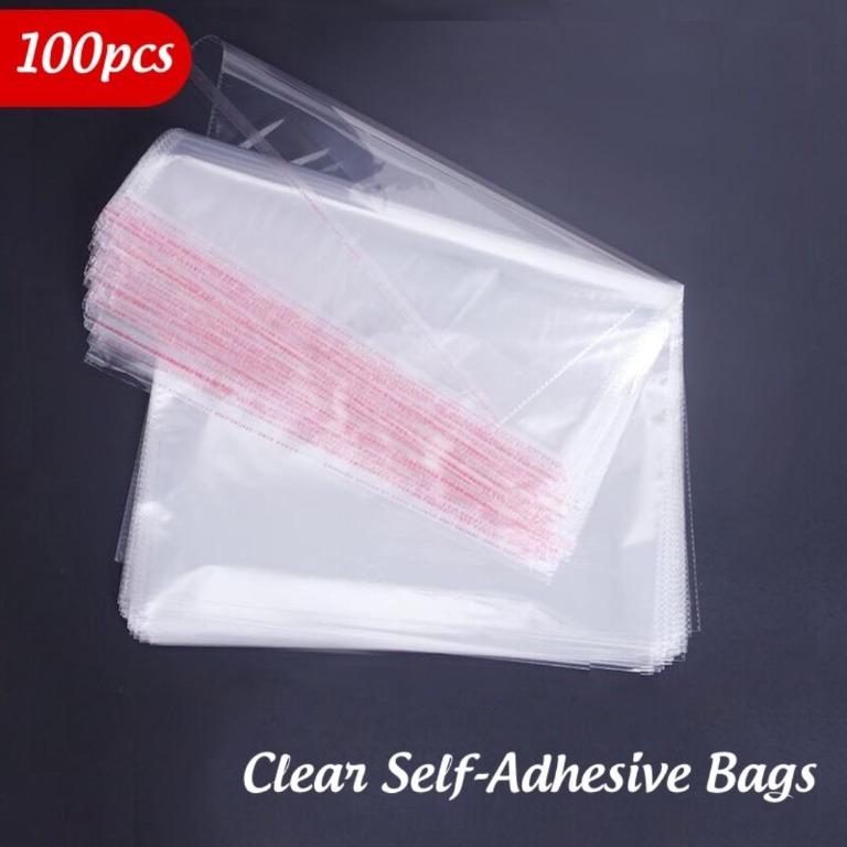 clear plastic storage bags