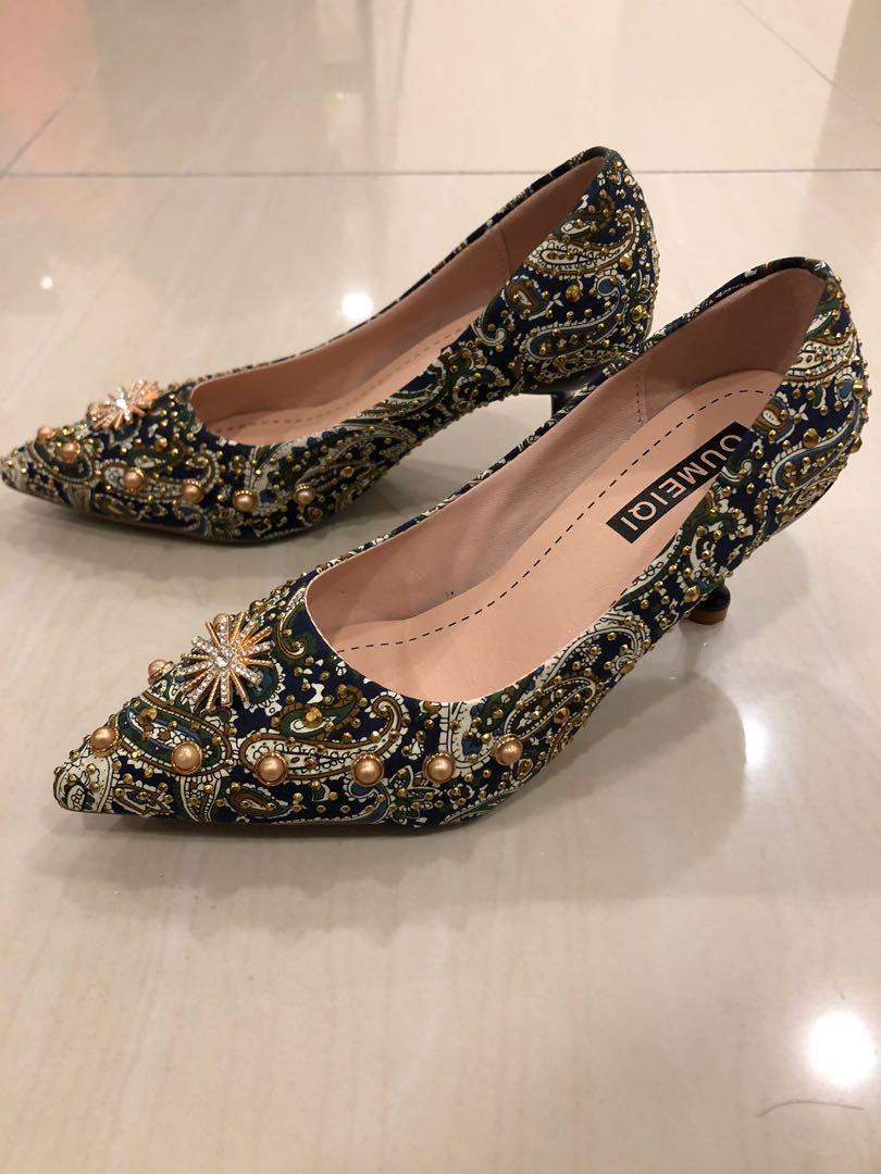 Dark green heels for wedding hotsell