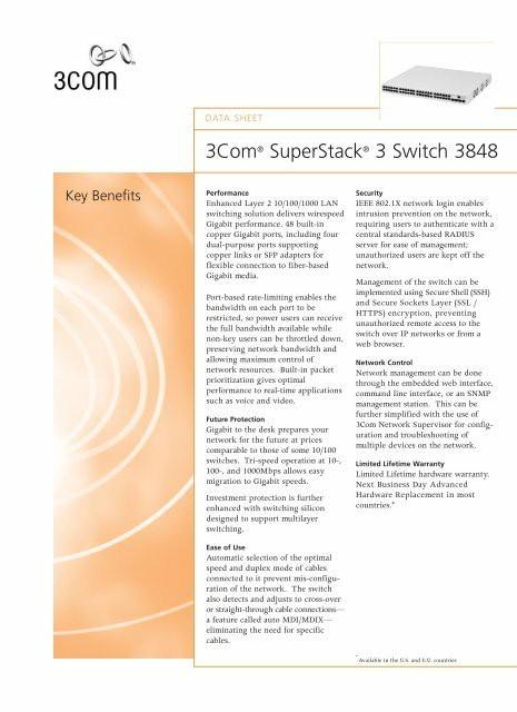 3Com SuperStack3 Switch 3848 (Category: Other Accessories) located in Kuala Lumpur. Submitted by it_tech_valuebuy (Listing ID 1017451946, Image 3). Description: .
