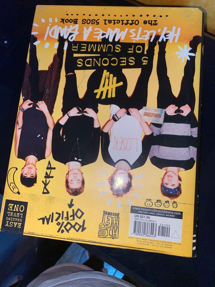 5sos book hard bound (Category: Storybooks) located in Quezon. Submitted by abubot (Listing ID 1017427224, Image 2). Description: Shipping option- grab/angkas/lalamove or tell me your preference Mode of payment- gcash/bank transfer.