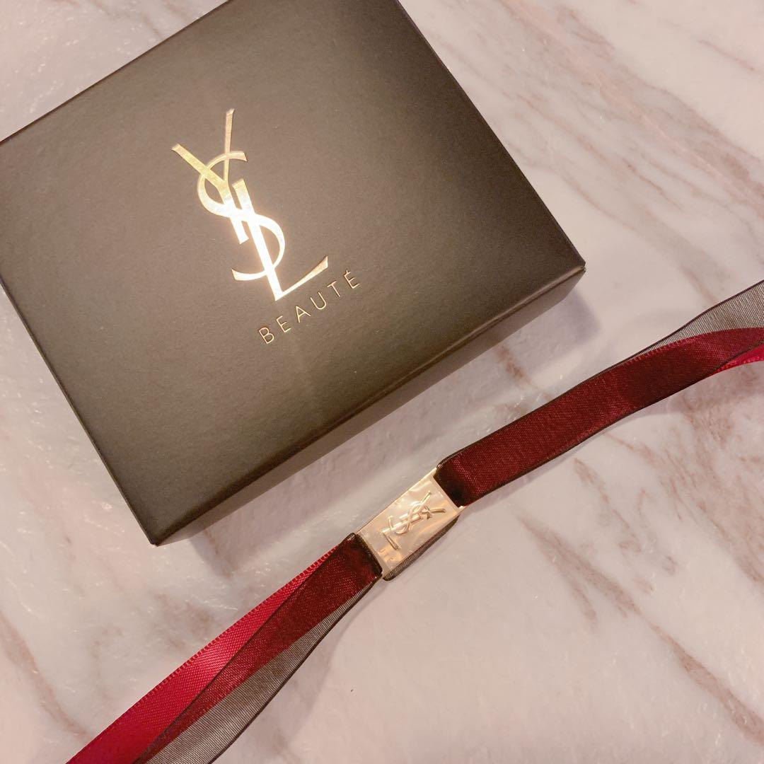 $88 Ysl bracelet mon Paris 粉紅色黑色手繩?VIP gift, 女裝, 手袋及銀包, 長銀包- Carousell