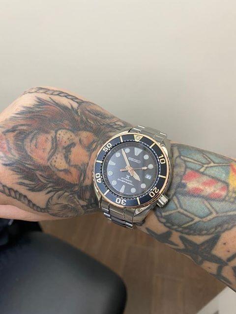 100 Seiko Propex SBDC114 Made in Japan JDM Special Edition Limited to 700 Ginza MM Sumo Rose Gold