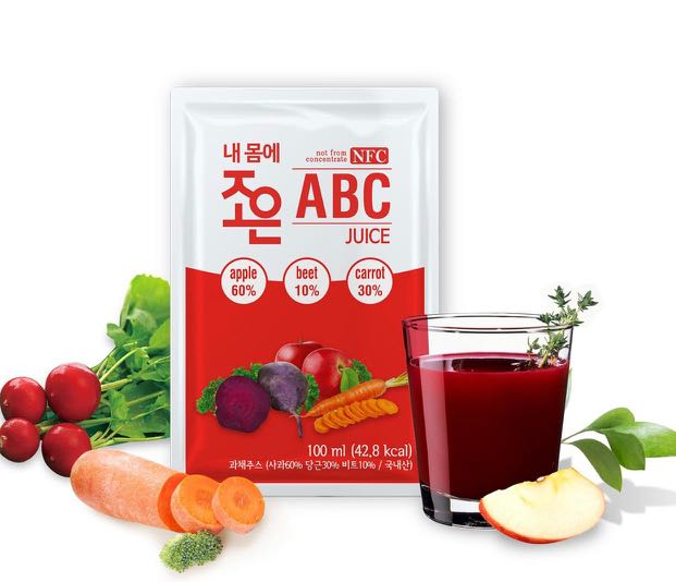 清貨韓國조은joan 超強抗氧化abc蔬果汁 嘢食 嘢飲 飲料 Carousell