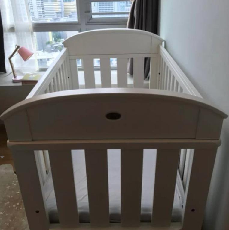 boori classic cot mattress size