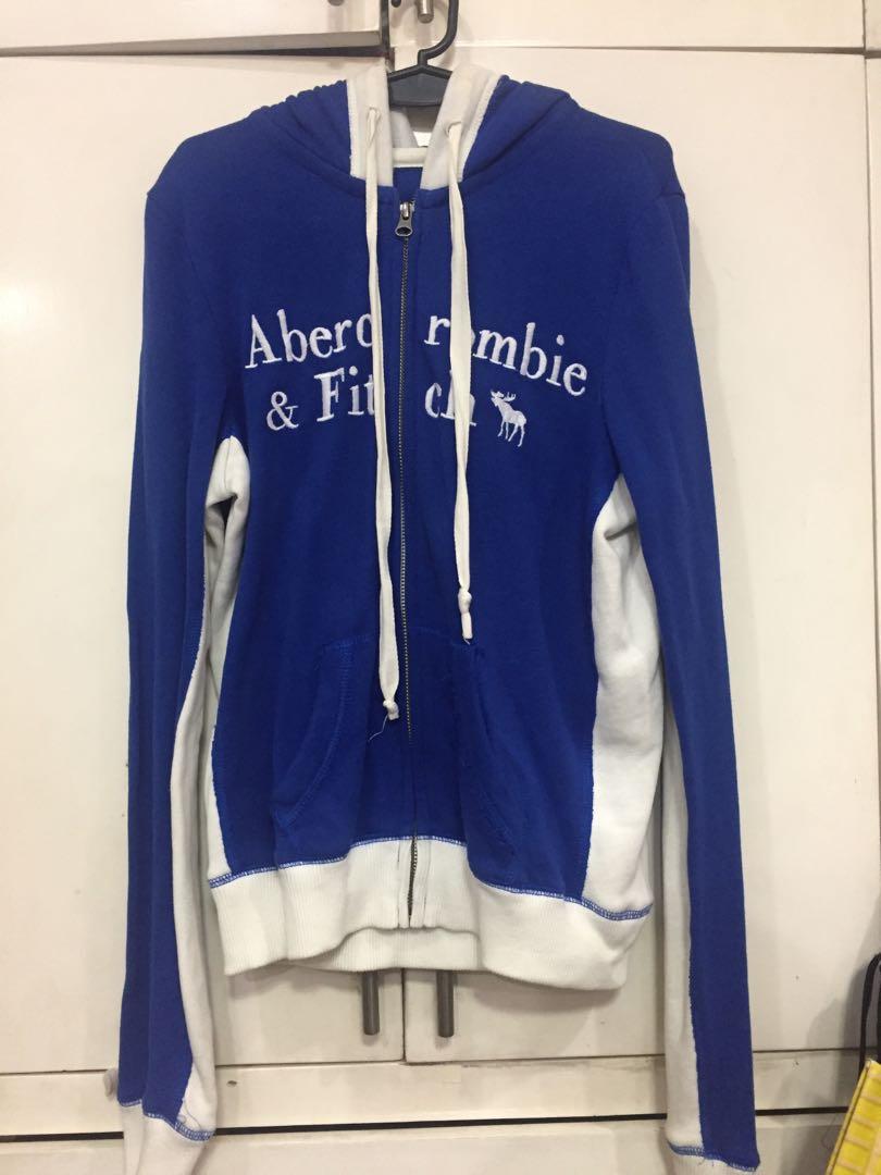 Abercrombie \u0026 Fitch Blue Jacket, Women 