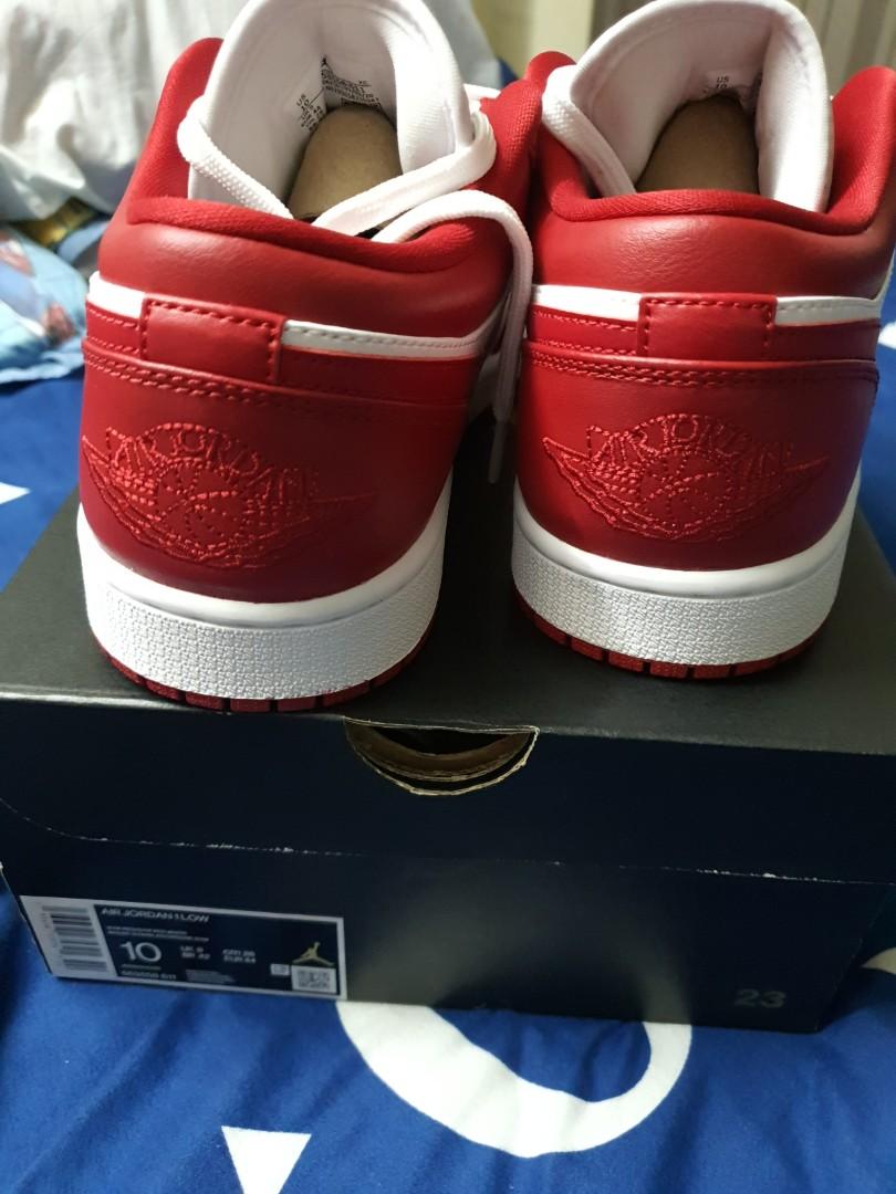 Red white jordan 1s outlet