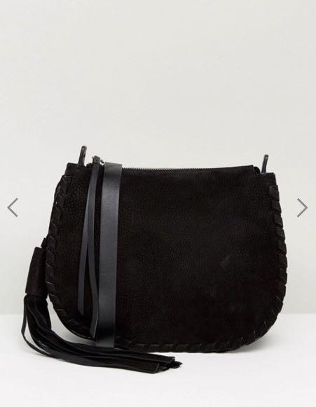 Allsaints mori leather crossbody best sale bag