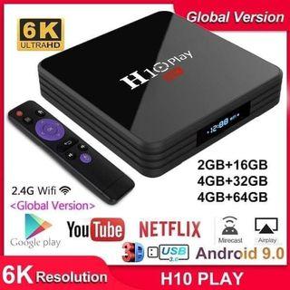 ANDROID TV BOX - H10 PLAY