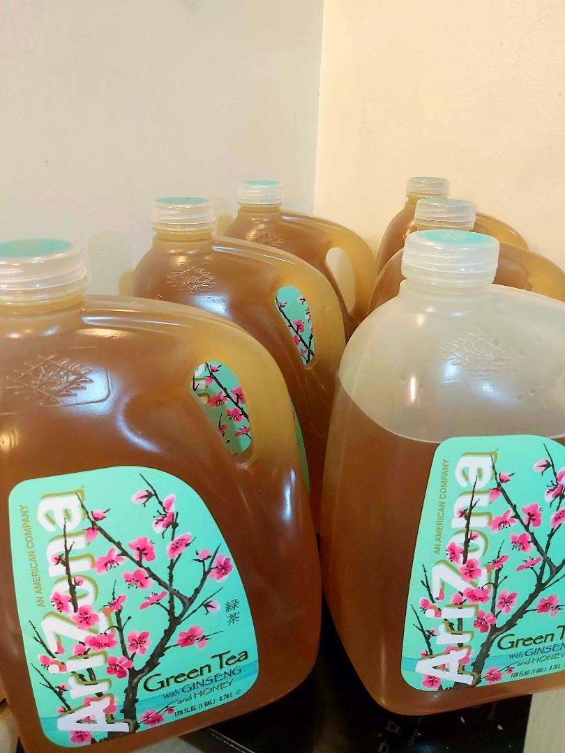 Arizona Green Tea, 1 Gallon, Food & Drinks, Local Eats on Carousell