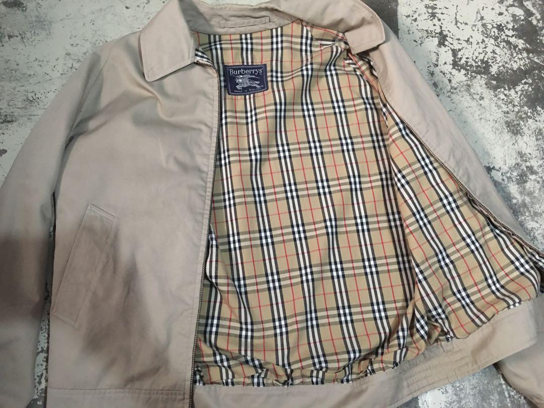 Vintage burberry bomber clearance