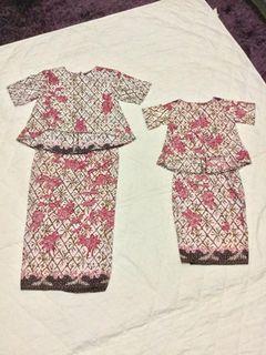 Baju Kurung Batik Girls Apparel Carousell Malaysia