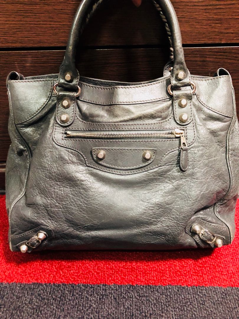 balenciaga bag silver