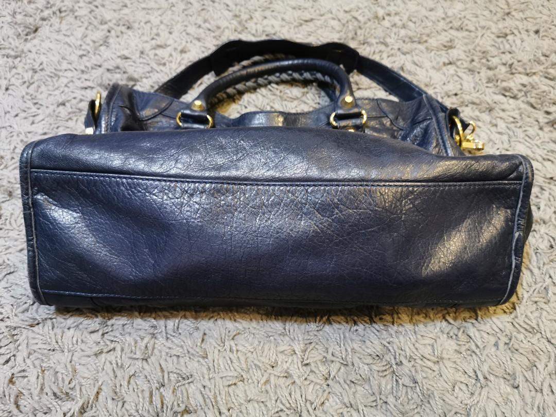 balenciaga city gold hardware