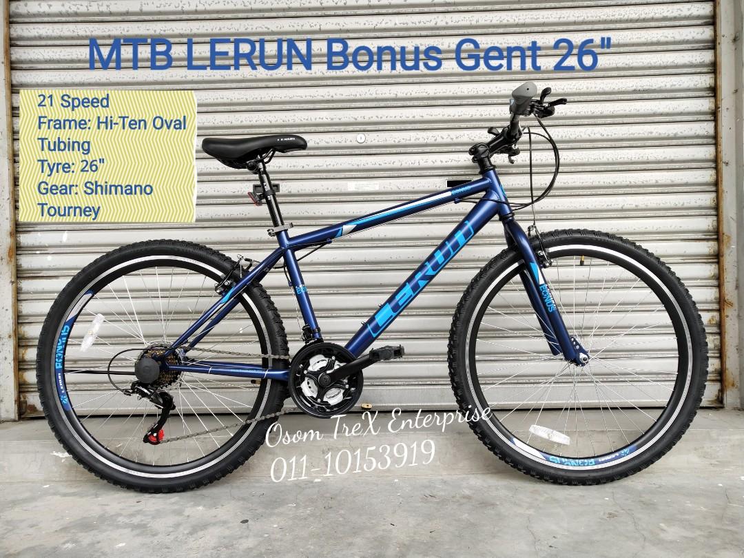 Basikal Bicycle MTB Lerun Shimano gear Sports Equipment Bicycles