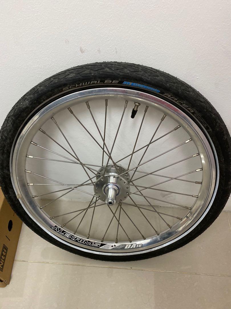 Birdy Alexrims DA16 Wheelset, Sports Equipment, Bicycles & Parts ...