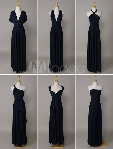 black infinity dress