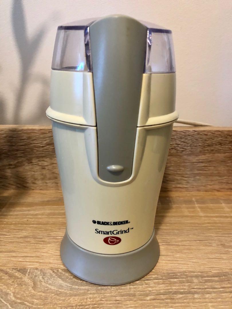 BLACK DECKER SMART Electric Coffee Bean and Spice Grinder TV
