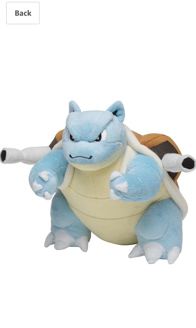Blastoise Plush Pokemon Center Exclusive Kamex Toys Games Stuffed Toys On Carousell