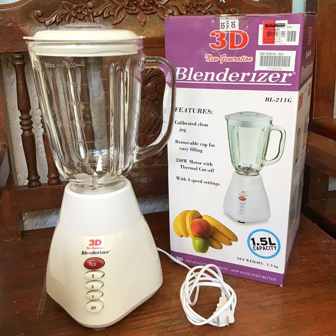 Blender 3D Brand, TV & Home Kitchen Appliances, Juicers, Blenders & Grinders on Carousell