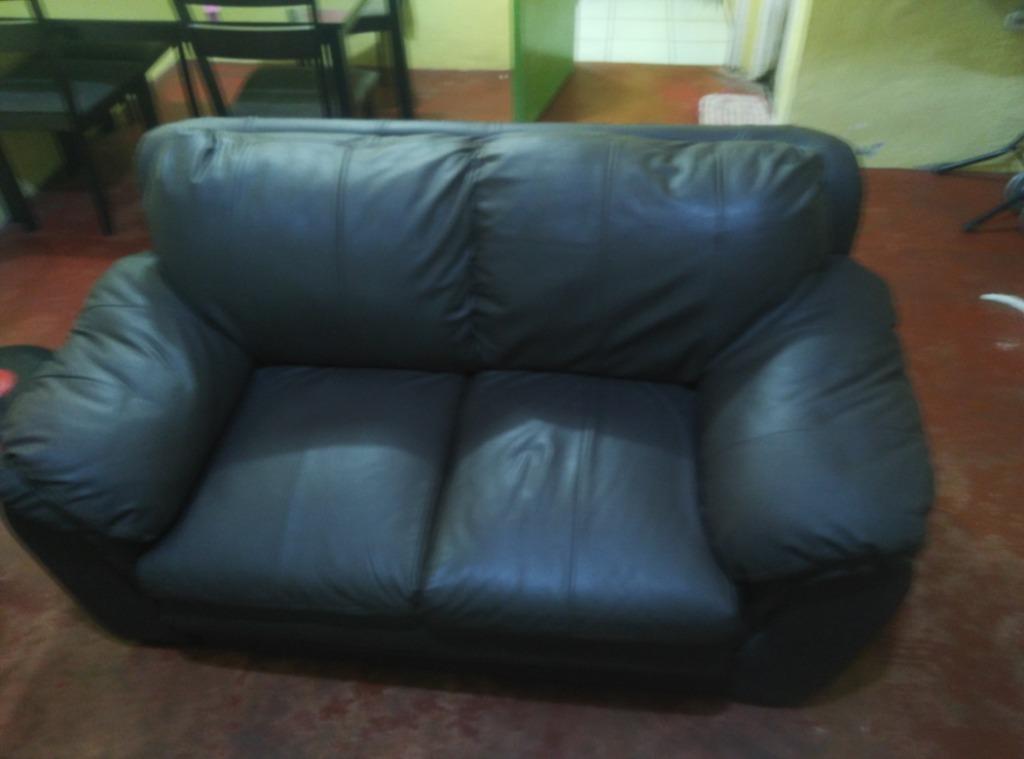 Blims Genuine Leather Sofa Furniture Home Living Furniture Sofas On Carousell