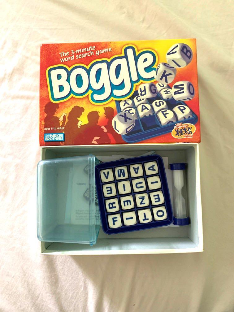 Boggle Word Search Board Game Toys Games Board Games Cards On Carousell