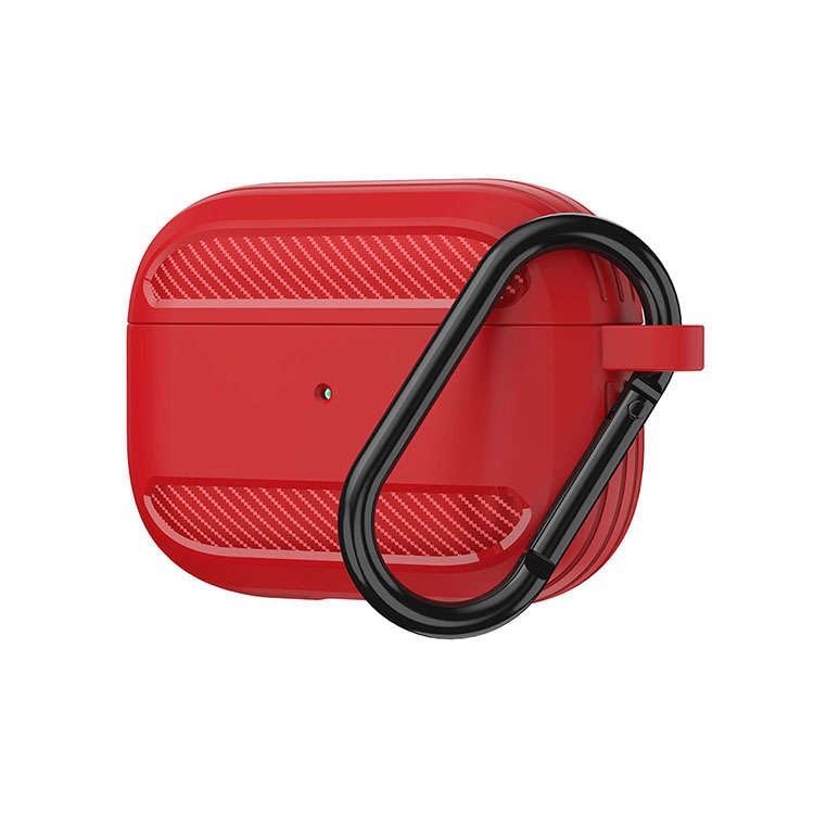 Brand New Rugged Armor Waterproof Designed for Apple Airpods Pro Case [Red]
