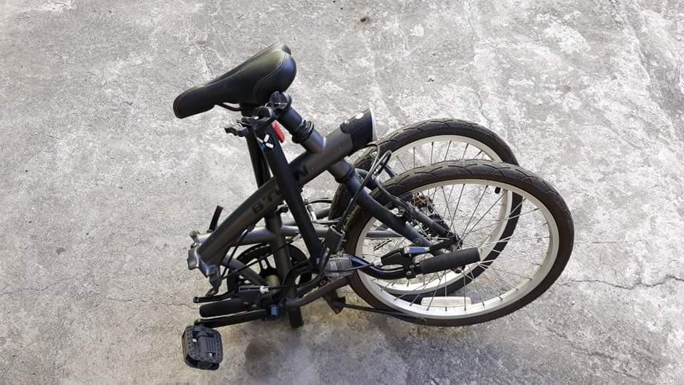 BTWIN Tilt 100 Folding Bike, Sports Equipment, Bicycles & Parts
